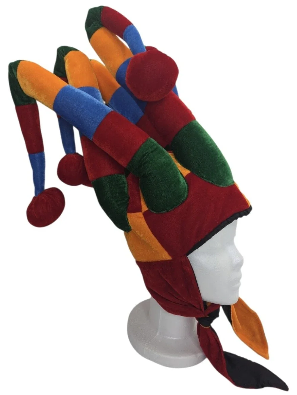 Y2K Youth Size Jester Skater Snowboard Skateboard Mid-School Velour Hat Beanie